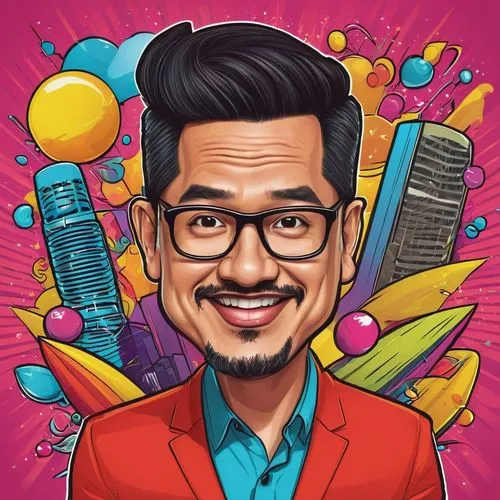 Create a funny caricature of a celebrity,cartoon doctor,caricaturist,caricature,shanmugaratnam,vector illustration,manjul,illustrator,tiktok icon,edit icon,caricatured,raja,bromstad,fahmi,djarot,komik