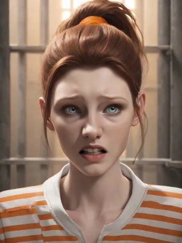 prisoner,clementine,eleven,the girl's face,orange,twitch icon,scared woman,prison,lis,orangina,worried girl,chainlink,cinnamon girl,maci,clary,half orange,murcott orange,child crying,piper,nora,Photography,Natural