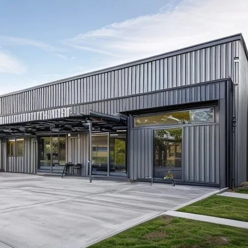 Frame Structure modern industrial building
,prefabricated buildings,metal cladding,bus garage,hangar,mclaren automotive,industrial building,cowshed,data center,metal roof,leisure facility,folding roof