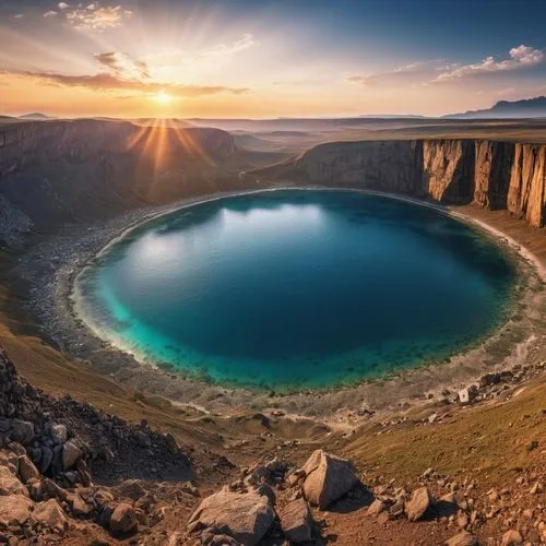 crater lake,crater,volcanic crater,heaven lake,volcanic lake,smoking crater,caldera,eastern iceland,intercrater,icelandic,sinkhole,aragats,sinkholes,islandia,iceland,waterholes,mountain spring,bonette,supervolcano,volcano pool,Photography,General,Realistic