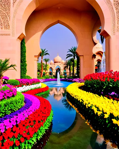 dubai miracle garden,dubai garden glow,agrabah,flower border,flowerful desert,splendor of flowers,flower garden,sheikh zayed grand mosque,sheihk zayed mosque,zayed mosque,medinah,ornamental flowers,arabic background,sultan qaboos grand mosque,dubailand,floral decorations,flower carpet,flower clock,flower dome,persian architecture,Conceptual Art,Oil color,Oil Color 23