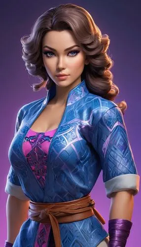 lilandra,liliana,amihan,diaochan,chunli,zarina,Unique,3D,3D Character