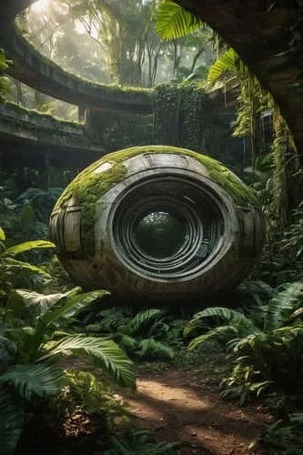 toroid,alien ship,alien world,habitats,caracol,alien planet,powelliphanta,futuristic landscape,lifeforms,mothership,anaconda,toroidal,argus,theloke,keelback,ecotopia,extraterrestrial life,seedpod,saucer,cardassia,Photography,General,Natural