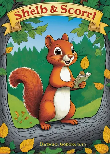 acorns,squirell,a collection of short stories for children,chipping squirrel,recipe book,squirrels,abert's squirrel,cooking book cover,childrens books,tree squirrel,book cover,book illustration,the squirrel,douglas' squirrel,ebook,squirrel,acorn,fall animals,fallen acorn,chestnut röhling,Illustration,American Style,American Style 14