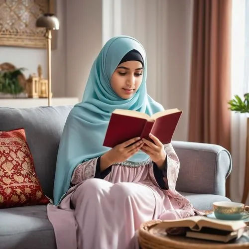 quran,muslim woman,girl studying,hijaber,islamic girl,hijab,Photography,General,Realistic