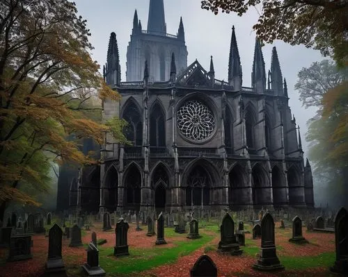 nidaros cathedral,gothic church,haunted cathedral,gothic style,gothicus,gothic,the black church,neogothic,aachen cathedral,koln,zentralfriedhof,lokfriedhof,gravesande,vienna's central cemetery,dunfermline,graveyards,dark gothic mood,black church,the cathedral,sagrada,Illustration,Realistic Fantasy,Realistic Fantasy 45