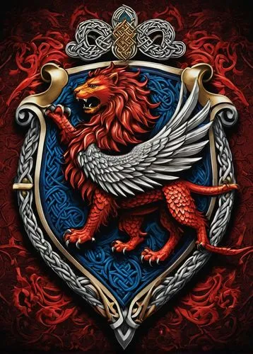 heraldic,heraldry,heraldic animal,coat of arms of bird,imperial eagle,heraldic shield,national emblem,crest,national coat of arms,emblem,coats of arms of germany,coat of arms,hogwarts,coat arms,fawkes,gryphon,rosella,red blue wallpaper,prince of wales feathers,griffon bruxellois,Illustration,Realistic Fantasy,Realistic Fantasy 45