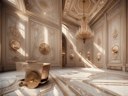 luxury bathroom,marble palace,interior design,ornate room,floor fountain,interior decoration,interiors,wooden floor,mouldings,wood floor,interior decor,armoire,wood flooring,woodwork,neoclassical,pantry,empty interior,versailles,hardwood floors,marble