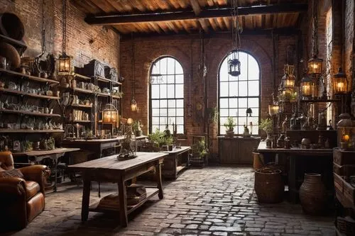 herbology,apothecary,apothecaries,inglenook,potions,brandy shop,refectory,perfumery,storerooms,candlemaker,diagon,castle iron market,victorian kitchen,pottery,distilleries,soap shop,wizarding,hogwarts,antiquaires,scriptorium,Art,Classical Oil Painting,Classical Oil Painting 28