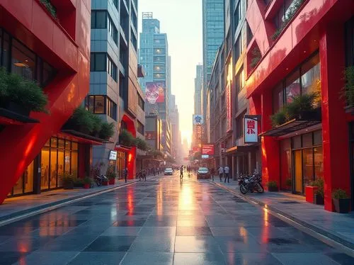 wangfujing,yonge,streetscape,city scape,shangai,transbay,sogo,waterstreet,laneways,berczy,shopping street,sidestreets,pedestrianized,sanfrancisco,redshift,midmarket,cityscapes,storefronts,citycenter,maisonneuve,Photography,General,Realistic