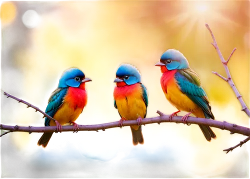 colorful birds,golden parakeets,rare parrots,passerine parrots,sunbirds,parrot couple,tropical birds,tanagers,rainbow lorikeets,parrots,birds on a branch,parakeets,macaws,songbirds,conures,parakeets rare,kingfishers,sun conures,couple macaw,yellow-green parrots,Illustration,Realistic Fantasy,Realistic Fantasy 37