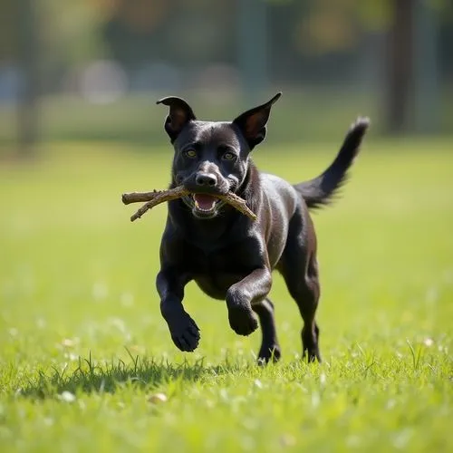 dog running,running dog,dog running with stick,rat terrier,dog playing,staffordshire bull terrier