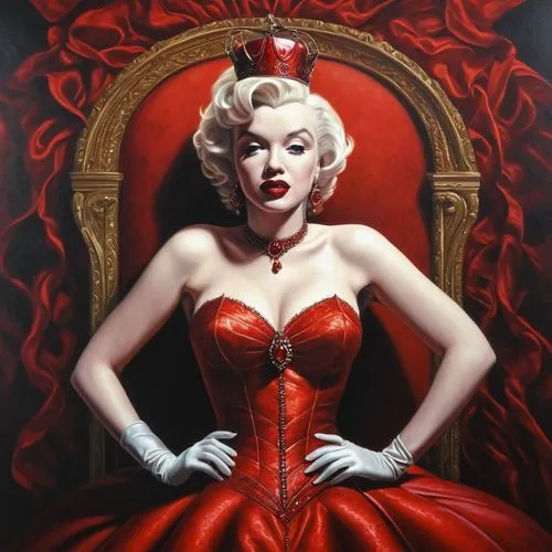 marylyn monroe - female,marilyn monroe,marylin,marilynne,marylin monroe,vanderhorst,lady in red,marilyns,valentine pin up,marilyn,valentine day's pin up,christmas pin up girl,maraschino,marilyng,pin ups,man in red dress,monroe,merilyn monroe,pin up christmas girl,pin up girl,Illustration,Realistic Fantasy,Realistic Fantasy 18