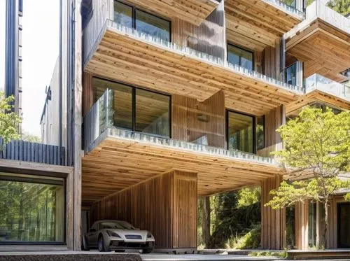 timber house,ucsc,cantilevered,cubic house,forest house,cantilevers,Architecture,General,Modern,Elemental Architecture