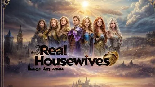 the poster for the real housewives season one,housewives,housemaids,realdvd,telenovelas,tvynovelas,novela,Realistic,Movie,Enchanted Castle