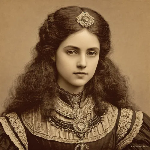 Enhance image details intelligently,vintage female portrait,victorian lady,portrait of a girl,young woman,miss circassian,young lady,young girl,portrait of a woman,mystical portrait of a girl,gothic p