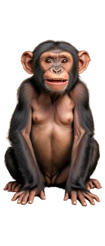 ape,chimpanzee,chimpansee,shabani,monke,apeman,simian,prosimian,utan,macaca,hominoid,lutung,hominick,orang utan,primate,uakari,palaeopropithecus,png image,macaque,macaco,Illustration,Black and White,Black and White 35