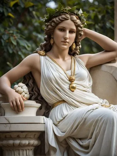 caryatid,cleopatra,asclepius,athena,justitia,classical antiquity,greek mythology,cybele,aphrodite,athenian,laurel wreath,lycaenid,greek myth,athene brama,artemisia,neoclassic,apollo and the muses,lady justice,trajan,pallas athene fountain,Conceptual Art,Daily,Daily 06