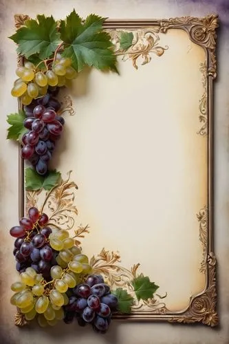 wine grapes,wood and grapes,table grapes,wine grape,grape vine,decorative frame,winegrape,white grapes,viticulture,vineyard grapes,grapevines,grapes,resveratrol,viniculture,wedding frame,fresh grapes,vintner,winegrowers,ivy frame,photo frame,Photography,General,Fantasy