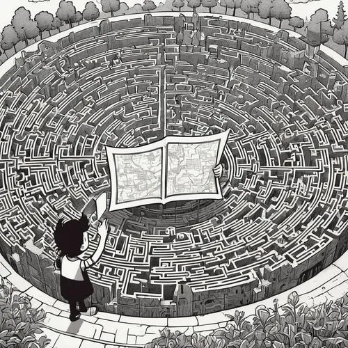 panopticon,escher,planisphere,panoramical,maze,town planning,labyrinth,escher village,the globe,cartography,colloseum,trajan's forum,yard globe,city cities,globe,copernican world system,ancient city,magnifying,destroyed city,the aztec calendar,Illustration,Paper based,Paper Based 27