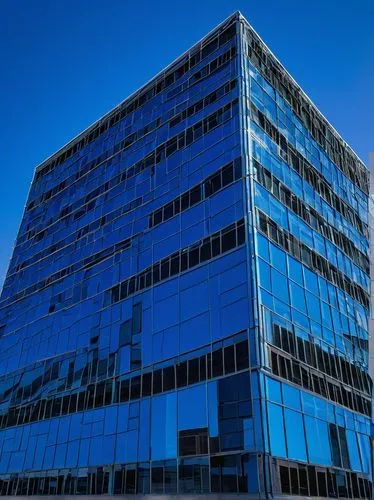 HQ PPG paints, architectural coatings, modern building, sleek design, urban landscape, cityscape, daytime, clear sky, soft sunlight, subtle shadows, reflective windows, glass facade, steel structure, 