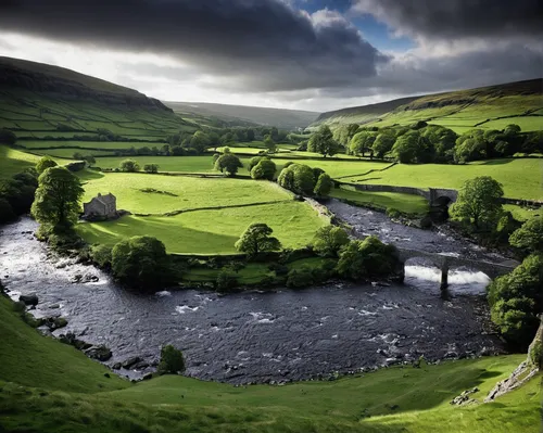 yorkshire dales,river wharfe,upper derwent valley,yorkshire,peak district,northern ireland,ireland,wales,scotland,north yorkshire,golf landscape,lake district,wensleydale,landscapes beautiful,the golf valley,beautiful landscape,brecon beacons,scottish highlands,the valley of the,river landscape,Photography,Black and white photography,Black and White Photography 01