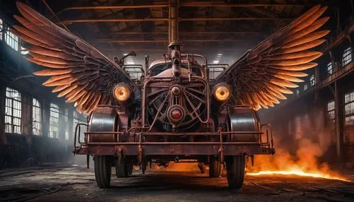 ghost locomotive,angels of the apocalypse,angelology,business angel,fire angel,flying machine,the archangel,death angel,archangel,wings transport,angel of death,barrel organ,wings,black angel,steam engine,lucifer,winged,photo manipulation,dark angel,angel wing,Conceptual Art,Fantasy,Fantasy 16