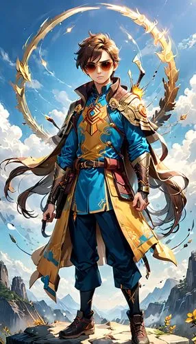 yi sun sin,wuchang,wind warrior,dragon li,shuanghuan noble,bard,heroic fantasy,guilinggao,summoner,game illustration,xing yi quan,adventurer,mongolian,alibaba,fire kite,massively multiplayer online role-playing game,male character,flame spirit,magus,bianzhong,Anime,Anime,General