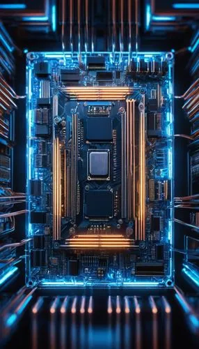 processor,pentium,computer art,cpu,computer chip,computer chips,multiprocessor,graphic card,silicon,fractal design,ryzen,motherboard,multi core,vlsi,vega,chipsets,chipset,supercomputer,computerized,microcomputer,Art,Classical Oil Painting,Classical Oil Painting 16