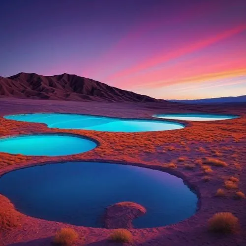 volcano pool,the atacama desert,dead vlei,blue lagoon,flaming mountains,desert desert landscape,desert landscape,splendid colors,volcanic lake,flowerful desert,colorful water,acid lake,argentina desert,sossusvlei,atacama desert,volcanic landscape,night glow,waterholes,blue red ground,del tatio,Photography,Documentary Photography,Documentary Photography 37