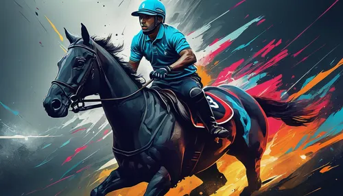 jockey,painted horse,racehorse,horseman,black horse,polo,horse racing,colorful horse,game illustration,man and horses,harness racing,play horse,endurance riding,cavalry,vector illustration,horse riders,horse trainer,farrier,equestrian sport,equestrian,Conceptual Art,Fantasy,Fantasy 12