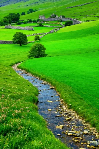 green landscape,green fields,yorkshire dales,green wallpaper,brook landscape,green valley,green meadow,green meadows,green grass,green trees with water,basque country,rural landscape,meadow landscape,landscape nature,green waterfall,countryside,peak district,beautiful landscape,nature landscape,landscape background,Art,Classical Oil Painting,Classical Oil Painting 22