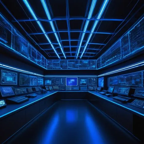 spaceship interior,ufo interior,cyberspace,computer room,cyberscene,cyberview,holodeck,the server room,cyberport,cybernet,3d background,control center,control desk,cyberpatrol,data center,cybercity,supercomputer,defend,cartoon video game background,cyberwarfare,Illustration,Black and White,Black and White 22