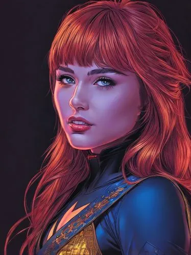 MARVEL COMICS, HIGH DEFINITION, COLOR 30,merida,valerian,rosa ' amber cover,fantasy portrait,starfire,fantasy woman,clary,black widow,detail shot,sci fiction illustration,custom portrait,ursa,cg artwo