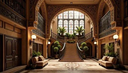 hallway,hotel lobby,the cairo,corridors,emirates palace hotel,entrance hall,lobby,cochere,greystone,entryway,entranceways,claridges,amanresorts,atriums,luxury hotel,riad,rosecliff,theed,breezeway,grand hotel