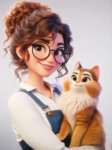 cat mom,tracer,merida,cute cartoon character,librarian,cat vector,ritriver and the cat,agnes,tiana,cat sparrow,lady medic,kat,selkirk rex,cartoon cat,cg artwork,romantic portrait,figaro,custom portrai