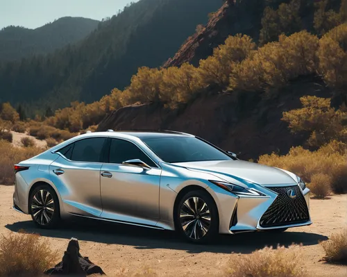 In a futuristic setting, envision an autonomous Eskridge Lexus saving the day in a thrilling adventure.,lexus,lexus is,infiniti,mountain vesper,toyota ft-hs,coupé,nissan,automotive exterior,electric s