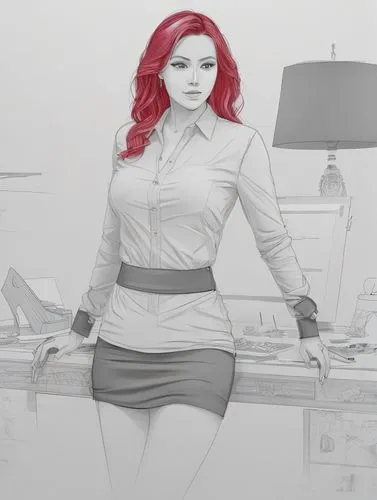 fashion vector,fashion illustration,businesswoman,business woman,office worker,business angel,secretary,business girl,blur office background,advertising figure,drawing mannequin,graphics tablet,office