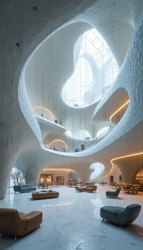 bjarke,futuristic art museum,snohetta,futuristic architecture,safdie,spaceship interior