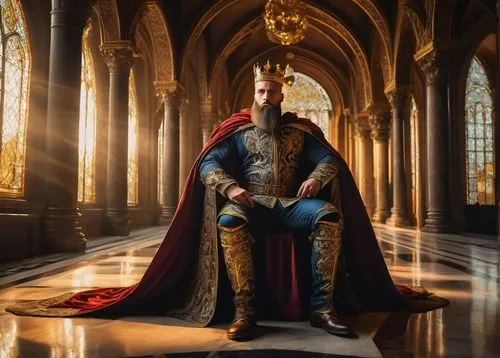 uther,volstagg,king arthur,regal,arthurian,thorbjorn,roylance,monarchic,tywin,aegon,herennius,emperor,cavill,the throne,emperador,imperious,the ruler,imperatore,latveria,god of thunder,Art,Artistic Painting,Artistic Painting 49