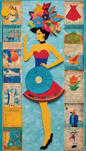 vintage paper doll,retro paper doll,samba deluxe,fifties records,cd cover,figure skating,folk art,the sea maid,lady's board,majorette (dancer),khokhloma painting,paper doll,maracatu,paper dolls,swimming people,sewing pattern girls,advertising figure,sea beach-marigold,flamenco,harmonia macrocosmica,Unique,Paper Cuts,Paper Cuts 07