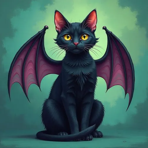 ravenpaw,torbat,toothless,chiroptera,cynder,halloween black cat,Illustration,Realistic Fantasy,Realistic Fantasy 33