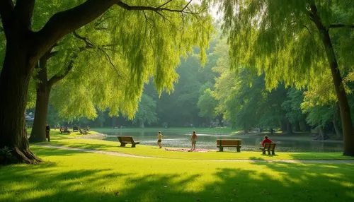 walk in a park,weeping willow,park akanda,central park,green space,green trees with water,in the park,park bench,green summer,riverside park,herman park,city park,the park,vondelpark,greenspace,west lake,english garden,park lake,urban park,green trees,Photography,General,Realistic