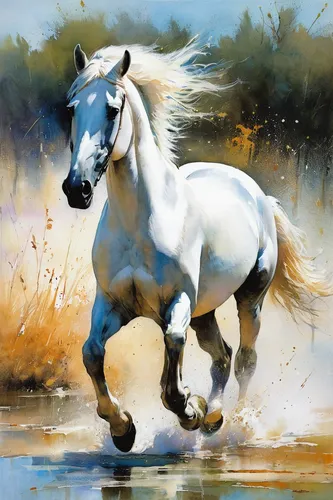 The White horses of the Camargue Workshop for 2016,a white horse,albino horse,painted horse,white horses,arabian horse,horse running,white horse,palomino,equine,galloping,colorful horse,wild horse,bel