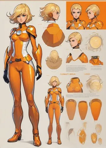 samus,namora,sakazaki,kolin,yang,heavy object,Unique,Design,Character Design