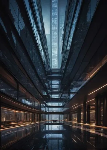 futuristic architecture,arcology,difc,glass facades,skyways,architectures,glass building,skywalks,highrises,glass facade,oscorp,skybridge,dubai marina,high rises,taikoo,cityscapes,tall buildings,vertigo,urban towers,kirrarchitecture,Illustration,Black and White,Black and White 23