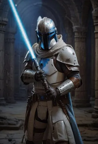 cg artwork,jedi,lightsaber,clone jesionolistny,obi-wan kenobi,republic,crusader,luke skywalker,general,force,knight armor,templar,boba fett,stormtrooper,imperial,kosmus,sw,wall,mundi,épée