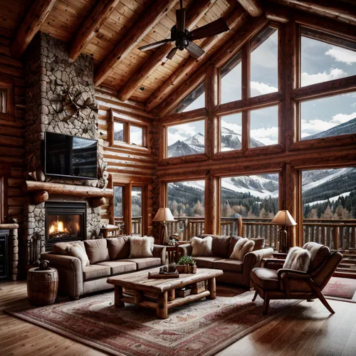 the cabin in the mountains,chalet,log cabin,alpine style,log home,family room,wooden beams,lodge,fire place,living room,warm and cozy,snow house,cabin,livingroom,house in the mountains,beautiful home,winter house,mountain hut,fireplaces,rustic