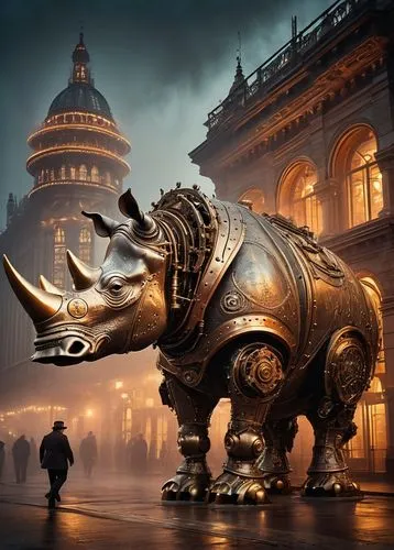 capitoline wolf,rhinoceros,rhino,southern square-lipped rhinoceros,rhinoceroses,uintatherium,rhinos,triceratops,rino,tiger turtle,indian rhinoceros,tribal bull,bullrings,varaha,rome night,rome 2,roma capitale,black rhino,ancient rome,rome at night,Illustration,Realistic Fantasy,Realistic Fantasy 13