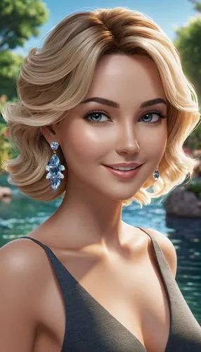 anastasiadis,derivable,spearritt,the blonde in the river,delaurentis,clayderman,Unique,3D,3D Character